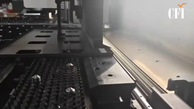 Изготовление панели этажного электрошкафа на станке CFI-Lanhao 1400P3+Da