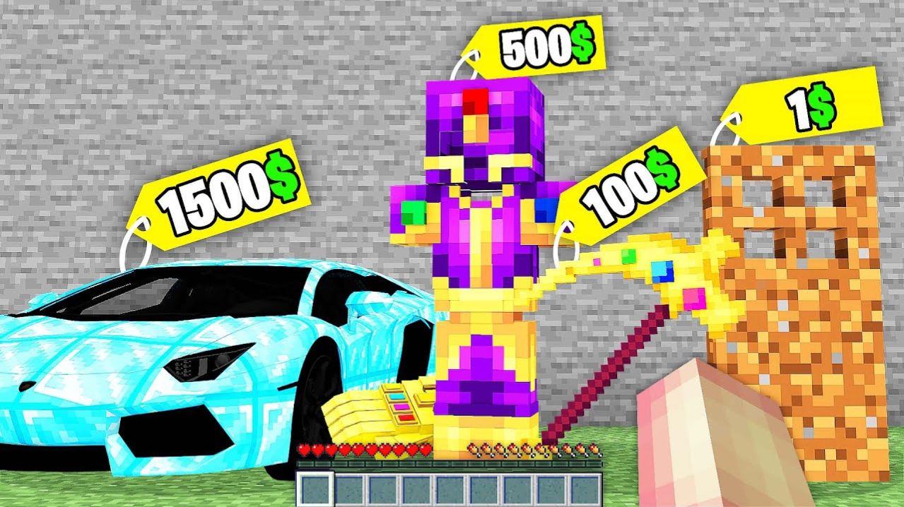 Майнкрафт, но я Могу Купить ЛЮБОЙ ПРЕДМЕТ...