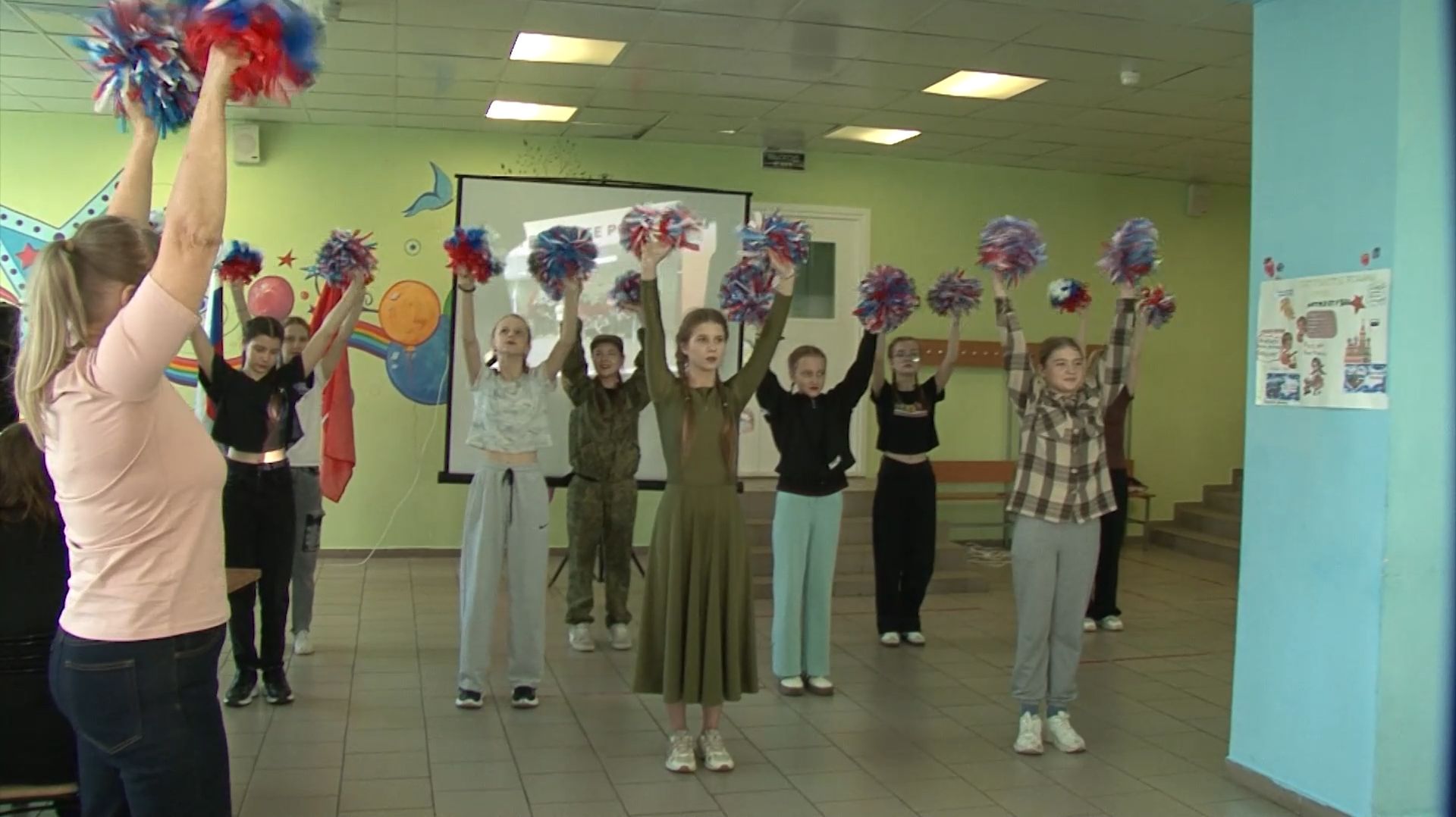 В «Чайке» прошла тематическая смена «Сердца юных патриотов»