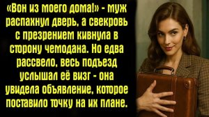 Истории из жизни. Слушать истории. «Вон из моего дома!» — муж распахнул дверь, а свекровь...