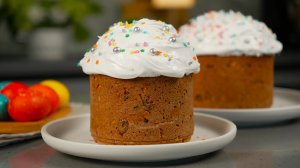 Самый простой РЕЦЕПТ куличей! Творожные КУЛИЧИ без дрожжей! Идеальная глазурь для куличей