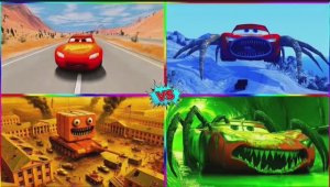 Молния МАКВИН ПОЖИРАТЕЛЬ и его ТАНЕЦ ⚡ Веселый МУЛЬТИК про машинки