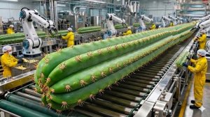 МУЛЬТИК ДЛЯ ДЕТЕЙ. ВНУТРИ КРУПНЕЙШЕЙ ФАБРИКИ ПО ПРОИЗВОДСТВУ СТЕБЛЕЙ КАКТУСОВ | МУЛЬТИКИ ДЛЯ МАЛЫШЕЙ