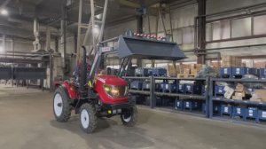 Минитрактор Bawol 24C с погрузчиком Metal Fach