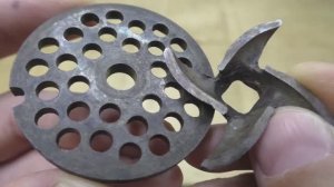 Как быстро и просто заточить нож мясорубки в домашних условиях