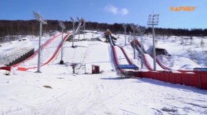 Новый трамплинный комплекс для круглогодичных тренировок в Магадане посетил Юрий Трутнев