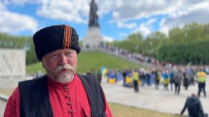 9 мая 2025 в Трептов-парке, Берлин (Германия).