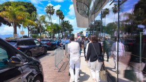 КАННЫ, Франция 🇫🇷 Роскошь Ривьеры   Пешеходная прогулка в 4K