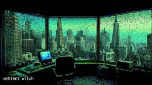 90's PS1 Low Poly Style | Urban Terminal | Ethereal Intelligent DnB Mix for Coding & Study