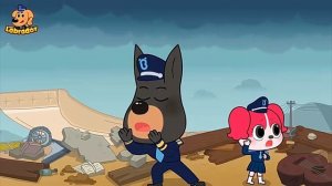 Мультфильм Шериф Лабрадор Проделки торнадо с моими комментариями