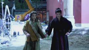 Закадровые съемки дорамы "Завеса теней"