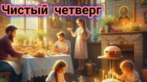 Чистота души и тела! С чистым четвергом. Самая лучшая музыкальная открытка.