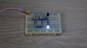 Преобразователь для светодиода на германиевых транзисторах.