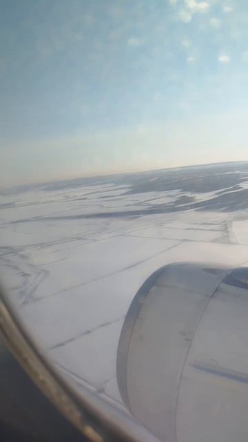 зимний взлет