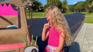 Nastya and friends are teaching kids how to sort waste