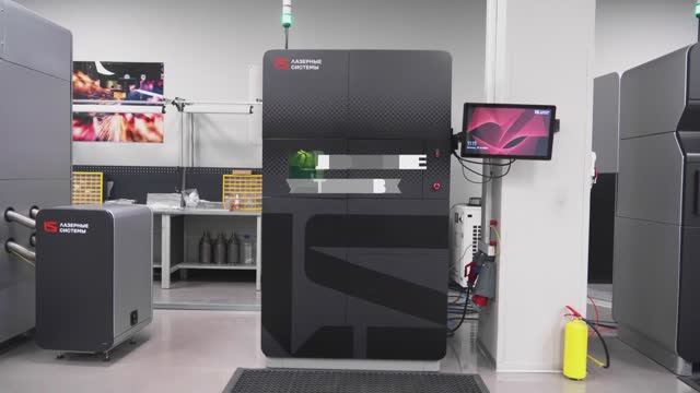 Подготовка к печати 3D-принтера по металлу производства АО «Лазерные системы»
