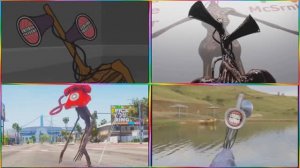 СИРЕНОГОЛОВЫЙ и его новые ДРУЗЬЯ 🆚 Веселый МУЛЬТИК ТАНЦЕВАЛЬНЫЙ баттл