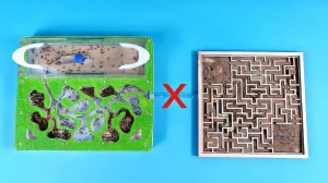 Отсоединил Лабиринт от формикария! Генеральная уборка у муравьев. Рыжие муравьи украли личинки!