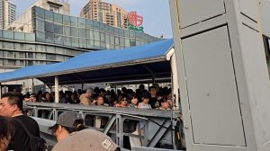 Китай. Шанхай. Паром. Приплыли