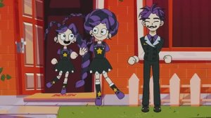 Лили заплетает косички своей сестре и кушает вместе с Спрунки, МУКБАНГ АНИМАЦИЯ