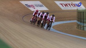 Велосипедисты Мозырского филиала ГУОР на треке