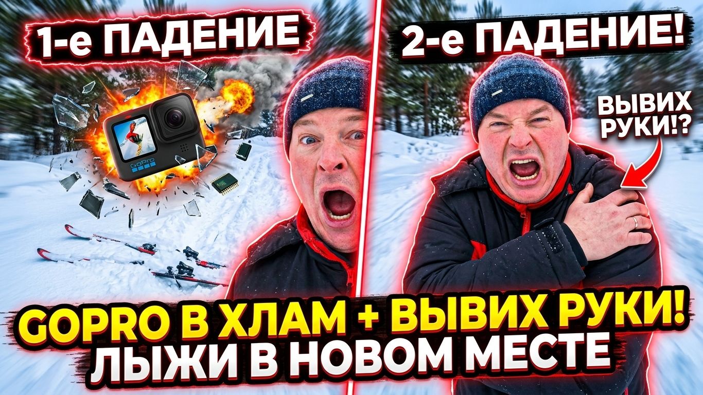 Сама трешовая лыжная вылазка