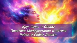 Круг Силы и Опоры. Практика Манифестация в общем круге🧘♀️ ☀️ Энергия Рэйки и Рэйки деньги