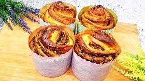 🎯 КРАФФИНЫ как из пекарни 😍 Хрустящая корочка и нежный мякиш 💥 2 начинки