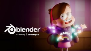 Get Good at Blender Create a 3D Gravity Falls Character