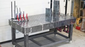 Самодельный сварочный стол и приспособления к нему