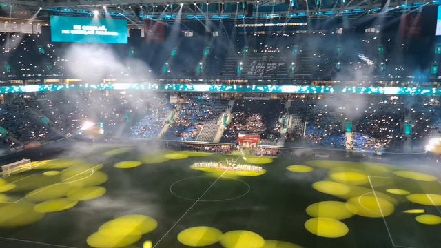 Перед матчем сборных Россия-Мали.