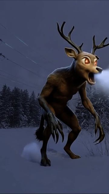 ВЫЖИТЬ 99 НОЧЕЙ  с ОЛЕНЕМ МОНСТРОМ.