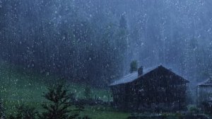 Звуки дождя и грозы / Сильный ливень для сна и релакса / Rain Sleep / ASMR