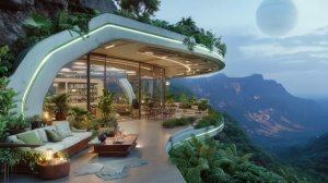 Echoes： Beautiful Sci Fi Ambient Music 🎧 for a Relaxing Summer Evening (3Hz Binaural Beats)-(1080p2