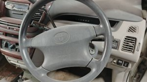 Как снять подушку безопасности руля Toyota Nadia