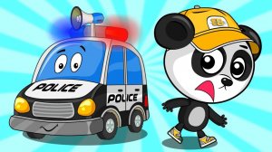 Полицейские машинки! 🚓 Погоня за преступниками — развивающая игра для детей