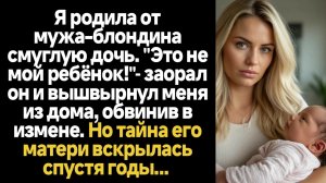 Женщина родила смуглую дочь от светлого мужа и он обвинил её в измене