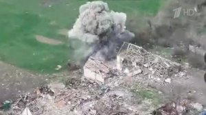 Российская армия ударила по пунктам временной дислокации боевиков.