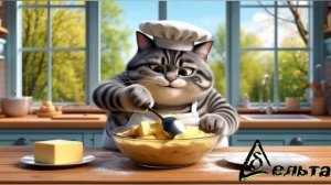 Рецепты от кота-Маркиза. Творожный кулич.