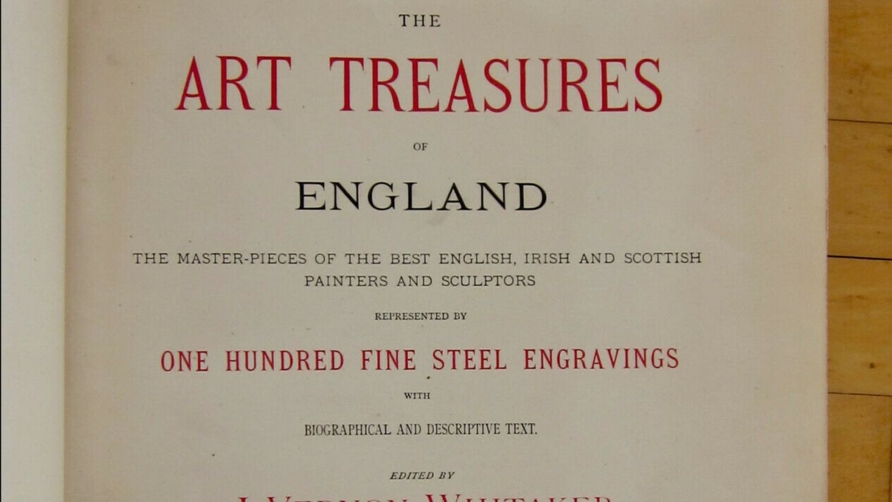 The Art Treasures Of England. 100 гравюр по металлу!!!! 1875