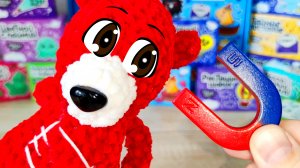 Живой Магнит Медведь Костя. Эксперимент. Опыт