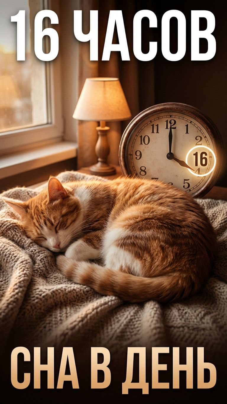 Почему кошки такие сонные? Ответ удивит