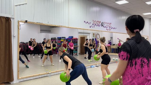 Новая тренировка с мячами 💪