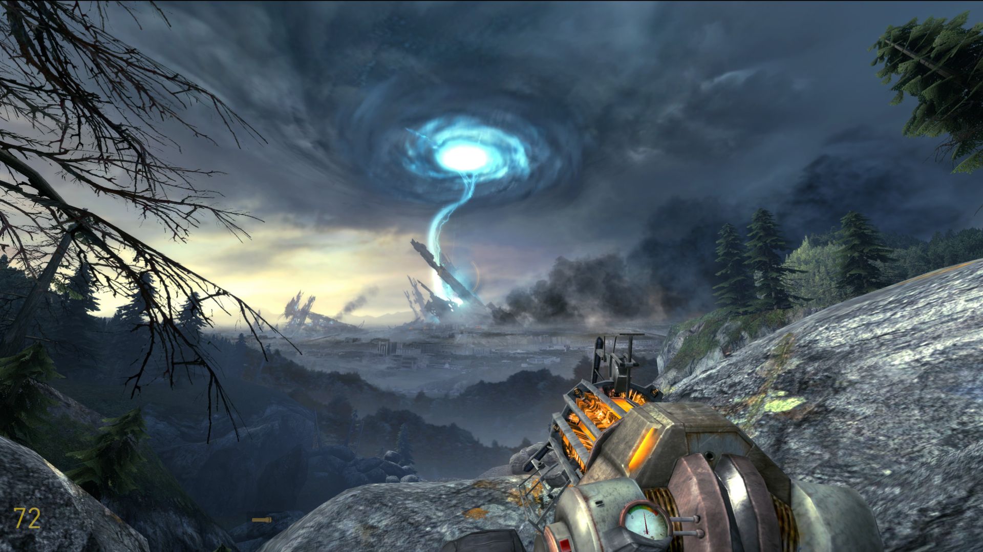 1 Half-Life 2 Episode Two - глава 1 в белую рощу