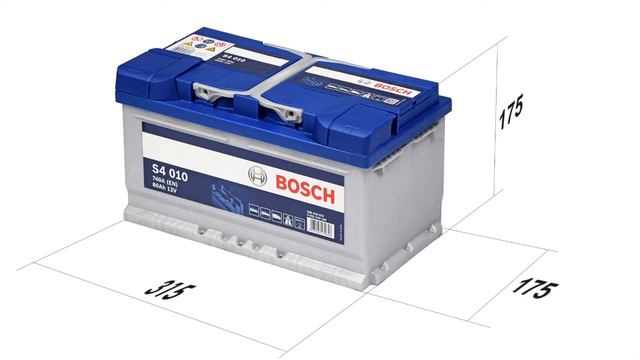 Аккумулятор Bosch S4 010.  Блиц-обзор.