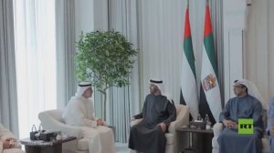 الرئيس الإماراتي يستقبل وزير خارجية الكويت في أبوظبي