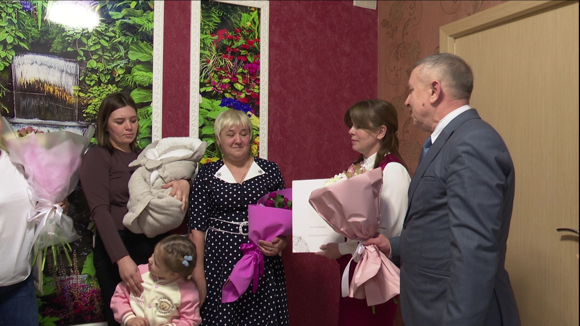 Малыш Андрей стал вторым ребенком в семье бойца спецоперации с позывным «Стрелок»