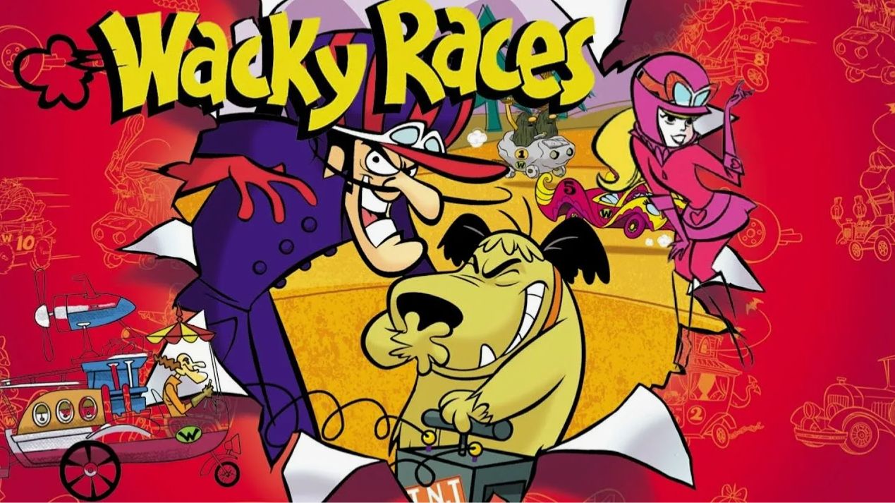 Безумные гонки(Wacky Races).На русском. NES