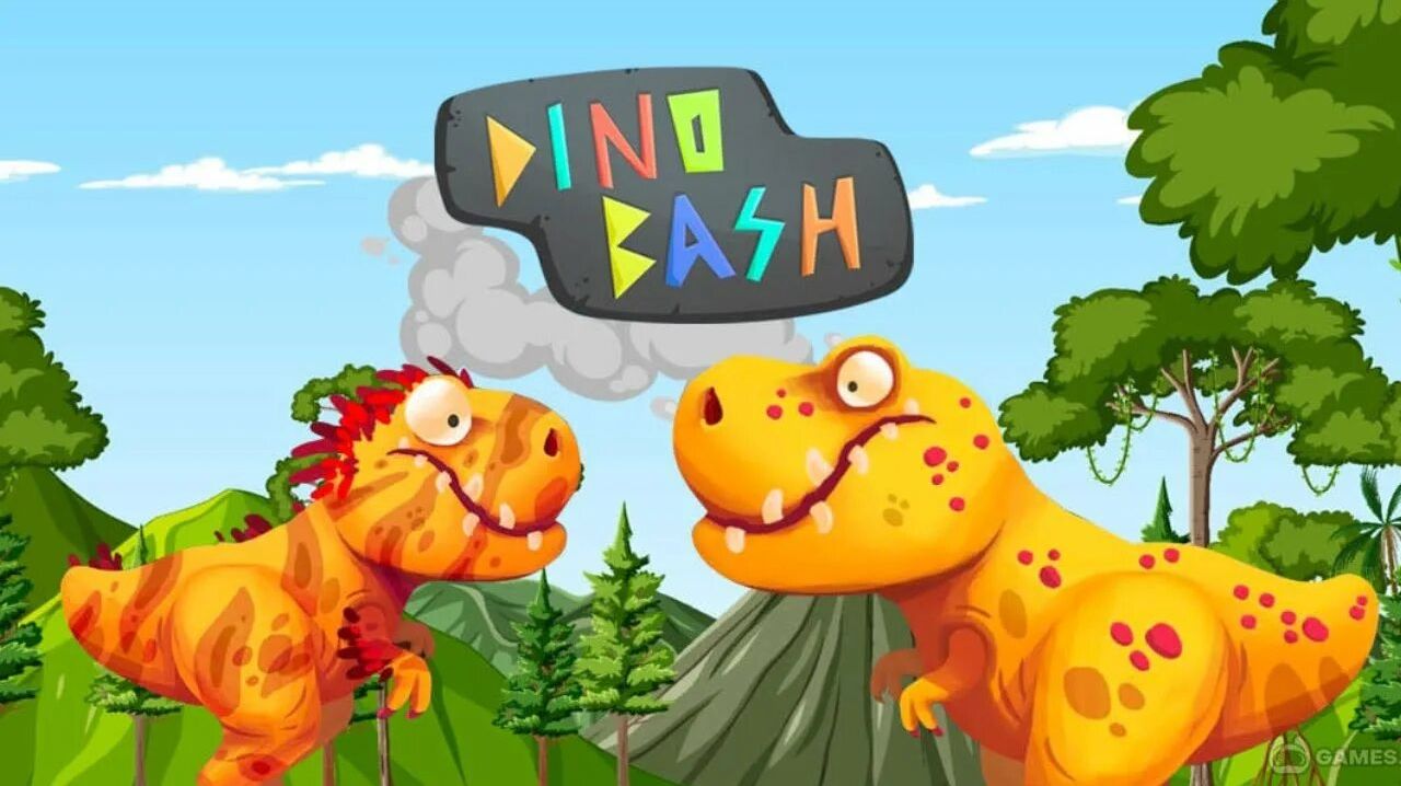 ЛетсПлей по Dino Bash ч.1 уровни 1-7
