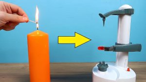 Новая Яблокорезка против горящей Свечки!